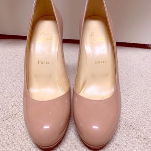 Christian Louboutin Simple Patent Platform Pump